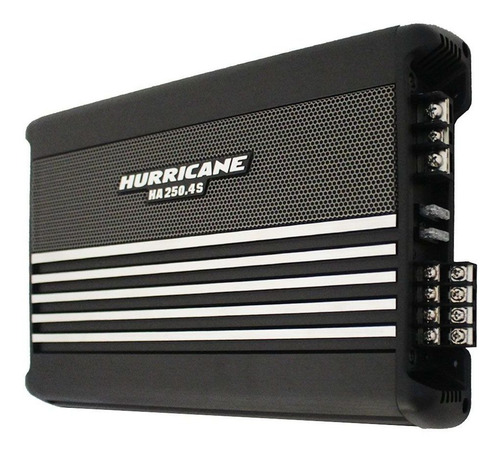Imagem 4 de 4 de Modulo Potência Hurricane 4 Canais 1000 Rms Ha-250.4s Mosfet