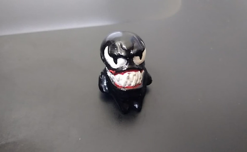 1996 Toybiz Marvel Amazing Spiderman Stealth Venom Head 2cms