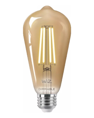 Lámpara Led Wiz Pera Vintage 6.9w Wifi - Lámparas Uy