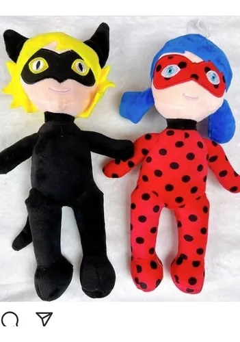 Peluches de ladybug online y cat noir