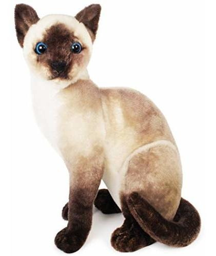 Viahart Stefan El Gato Siamés | 14 Pulgadas De La Felpa An