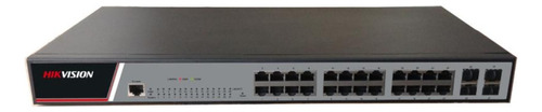 Switch Gigabit Administrable Hikvision 24 Puertos + 4 Sfp