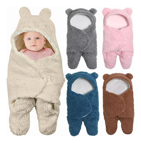 Saco De Dormir Con Manta Enrollada Para Bebés Winter Bear