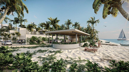 Casa En Venta En Mérida, Junka 2 Playa Sisal Frente Al Mar Tipo Villa, Dic 2024.