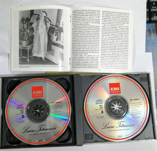 Cd Luisa Tetrazzini - The London Recordings - Albúm Triplo