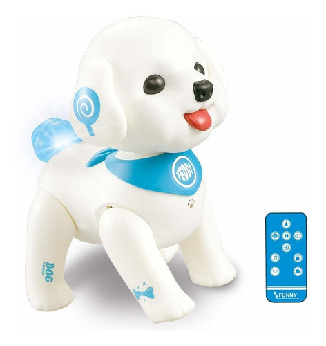 Robot Perro Inteligente Cachorro Teddy Programable Contr Rcn