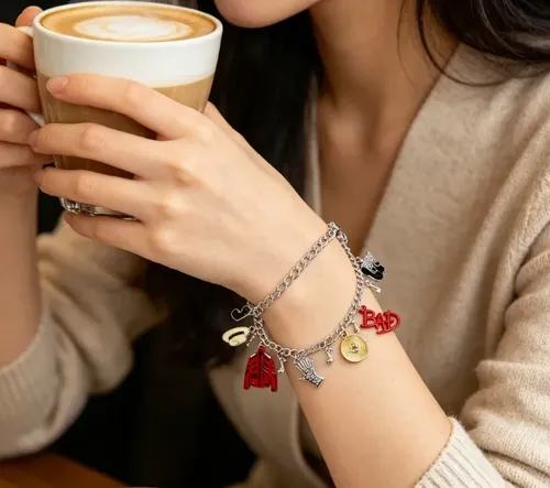 Pulseira Michael Jackson 446 L. Com Letras E Números | MercadoLivre