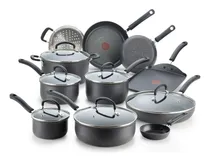 Comprar Juego De Utensilios De Cocina T-fal 17 Piezas Antiadherente
