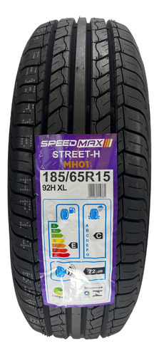 Kit 02 Pneus 185/65r15 92h Speedmax Mh01 Polo Gol Sandero