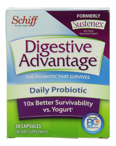 Set 2 Probiotic 30 Cápsulas C/u Digestive Advantage