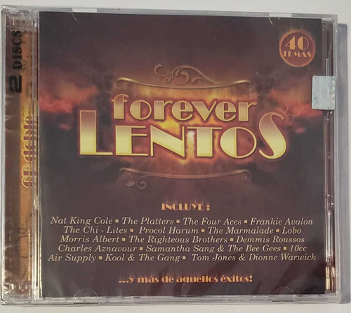 Cd Compilado | Forever Lentos [cdx2] (incluye: Nat King Cole