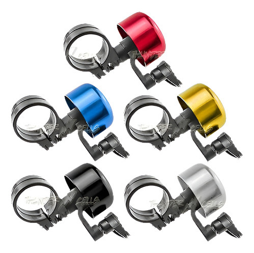 1 Set De Bicicleta Manillar Anillo Metal Ciclismo Bell Alarm