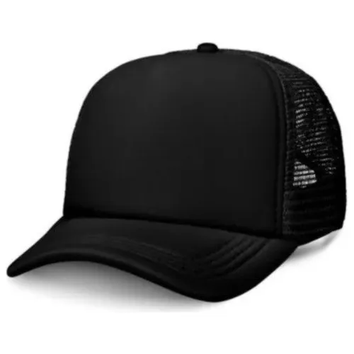 comprar Gorra Trucker Lisa Sublimar Alta Calidad Negro Blanco Color