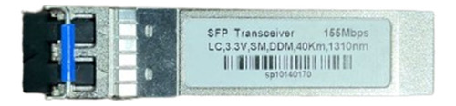 Sfp Transceiver 155 Mbps Lc, 3.3v, Sm, Ddm, 40 Km, 1310nm