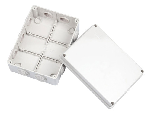 Gabinete Derivación Plástico 10 Glándulas D/goma Pst-1419-er Color Blanco