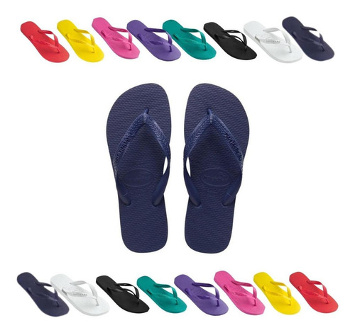 Imagem 2 de 7 de Chinelo Havaianas Top Adulto Original Varias Cores Envio Já