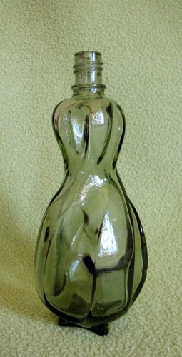 Antigua Botella De Perfume, Curiosa Forma