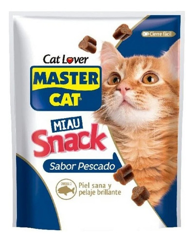 Snack Master Cat Gato Piel Sana Y Pelaje Brillante