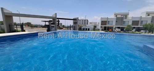 Casa A Estrenar En Renta En Zaru Residencial Con 3 Recamaras En Privada Con Gym Qh 25-3306/1191