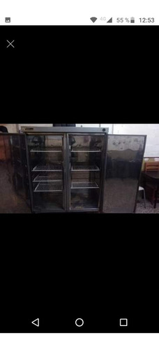 Imagen 3 de 8 de Heladera Doble Puerta Acero Inoxidable Para Comercio