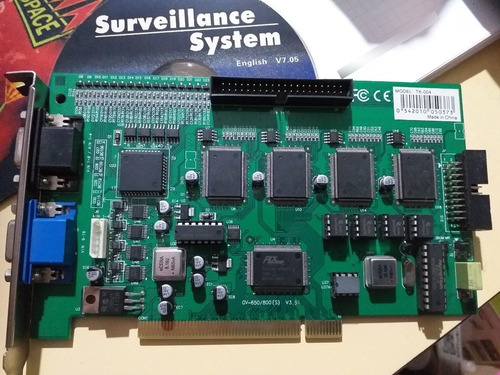 Placa Geovision Gv-1480 Mod Tk-004 Con Cd - G Catan (Usado)