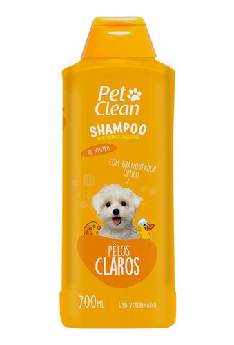 Shampoo Cães Gatos Banho E Tosa Pet Clean 700 Ml Fragrâncias