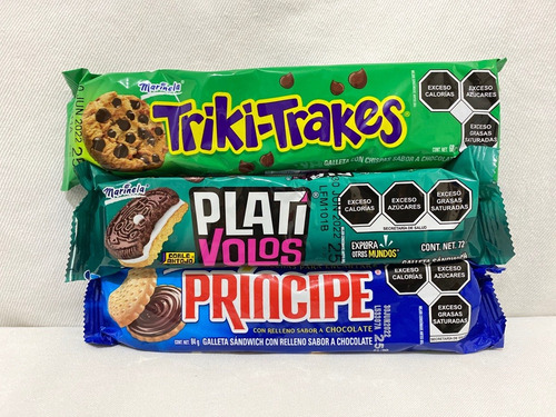 Imagen 4 de 4 de Caja De Galletas Marinela Mix Con 28 Paquetes 2 Kg
