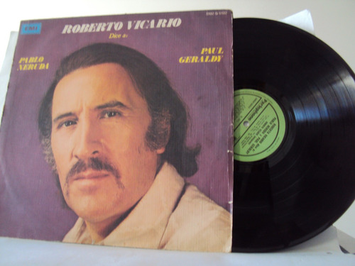 Vinilo Lp 181 Roberto Vicario Pablo Neruda Paul Geraldy