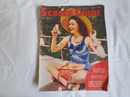 Revista Screen Guide Vol V Nº 3 1940 Cine Radio Peliculas