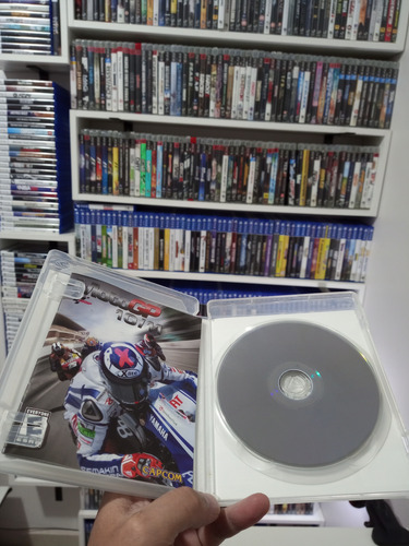 Jogo Ps3 Moto Gp 10 / 11, Completo, Bem Conservado (Usado)