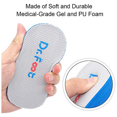 Dr. Foot's Insertos De Aumento De Altura, Plantillas De Gel
