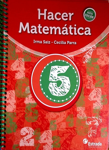 Hacer Matematica 5 - Editorial Estrada - Nuevo