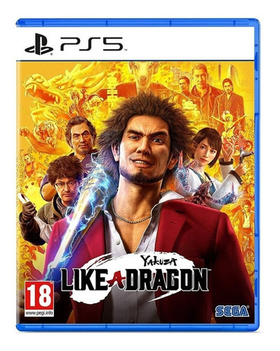 Yakuza Like A Dragon Ps5 Juego Fïsico Nuevo Original Ade