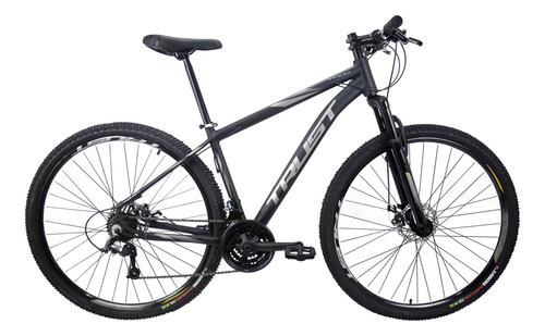 Bicicleta Aro 29 Trust Tx 200 - 24 Velocidades - Aluminio Cor Grafite Tamanho Do Quadro 21