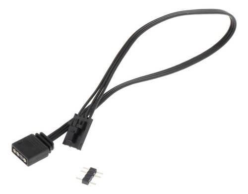 Cable Adaptador De Ventilador 4 Pines Rgb A Argb 5v 3 Pines