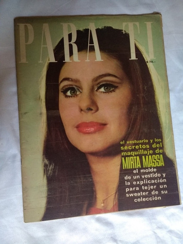 Revista Para Ti 2347 Mirta Massa Año 1967