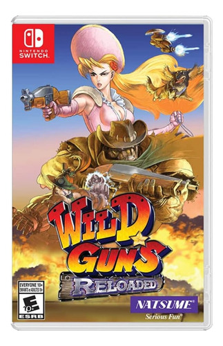 Wild Guns Reoladed Nisume Formato Fisico Nintendo Switch !!