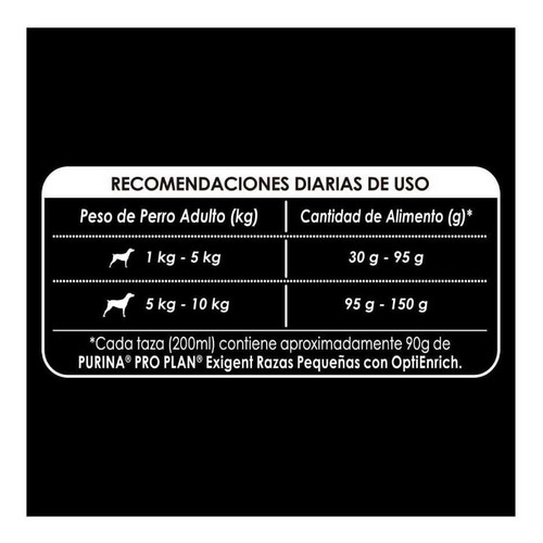 Alimento Perro Proplan Exigente Optienrich Raza Pequeña 3kg