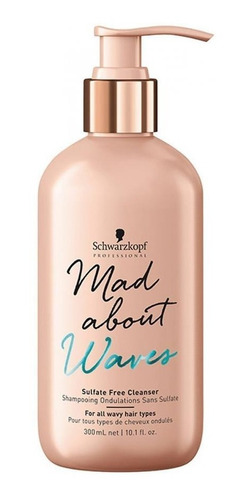 Schwarzkopf Mad Waves Shampoo Sin Sulfatos 300ml