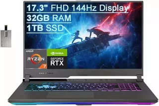 Asus 2021 Rog Strix G17 17.3 Fhd 144hz Gaming Laptop