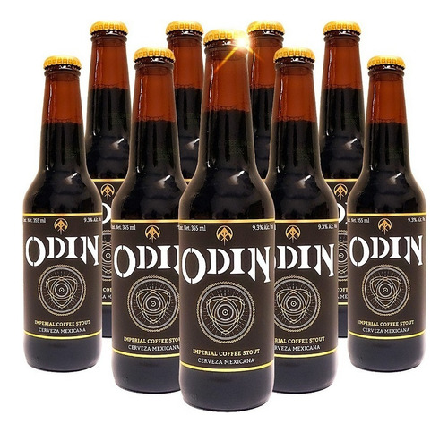 12 Pack Cerveza Rámuri Odin Imperial Coffee Stout 355ml C/u