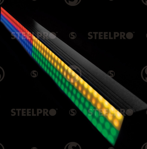 Imagen 1 de 7 de Barra Led Profesional Rgb 3 En 1 Full Color Matrix Steelpro