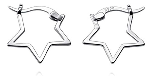 Reffeer Pendientes De Aro Minimalistas De Plata De Ley 925 P