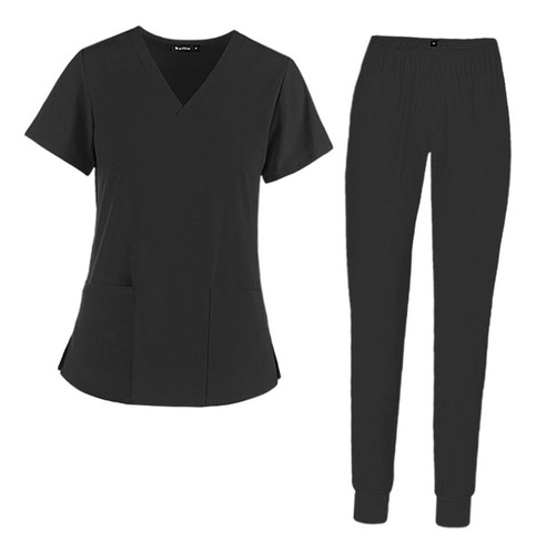 Conjunto Médico De Enfermería Transpirable Camisa De Moda