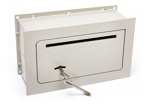 Caja Fuerte 15x25x9 De Embutir Pared Fina Buzon E1 C/b