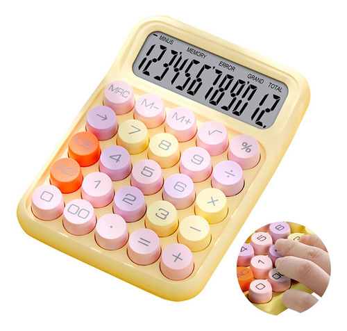 Calculadora, Calculadora De Mesa, Calculadora Básica De 12