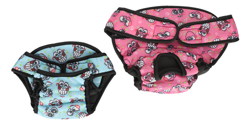 Ropa Interior Para Perros Pink S Uk Plug, 2 Piezas, Suave Y