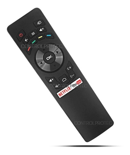 Imagen 1 de 4 de Control Remoto Para Smart Tv Noblex Dj43x5000 Dj32x5100 Dj50