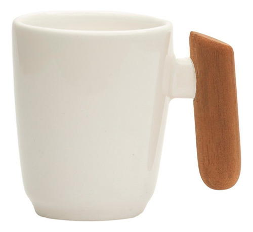 Taza De Ceramica Mango Madera Otilia Chaco Cafe Te Infusion