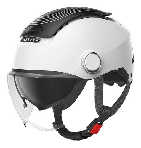 Casco De Motocicleta Abierto Unisex | Transpirable Y Anti-uv